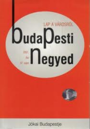 Ger Andrs (fszerk.) - Budapesti negyed 57. szm - Jkai Budapestje (2007. sz)
