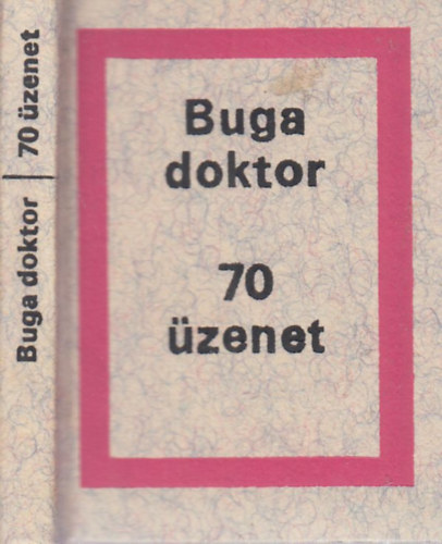 Buga Doktor - 70 zenet (szmozott, miniknyv)