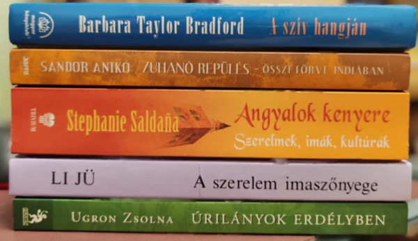 Ugron Zsolna, Li Jü, Stephanie Saldana, Sándor Anikó, Barbara T. Bradford - Romantikus könyvcsomag
