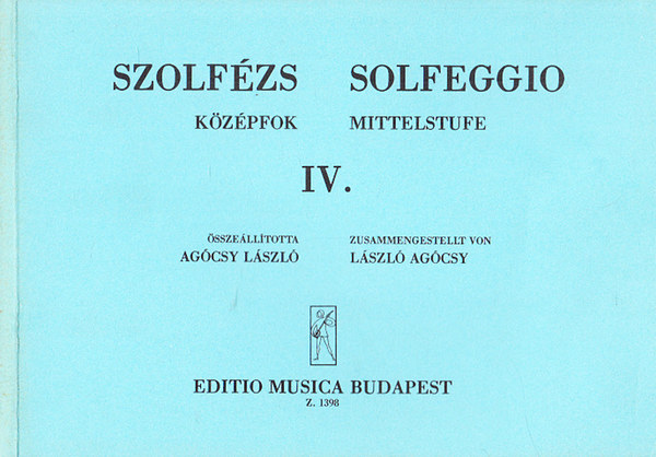 Agcsy Lszl - Szolfzs (Kzpfok IV.)