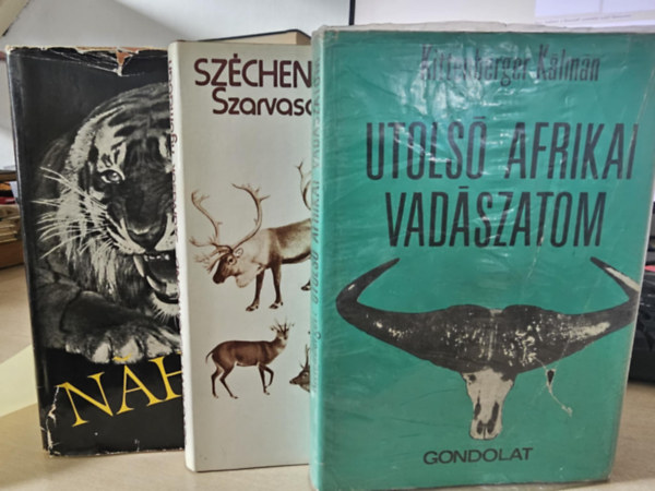 Szchenyi Zsigmond, Kittenberger Klmn - Nhar + Szarvasok nyomban+ Utols afrikai vadszatom