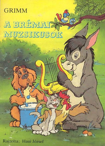 Grimm GRAFIKUS Haui Jzsef - A brmai muzsikusok - Grimm