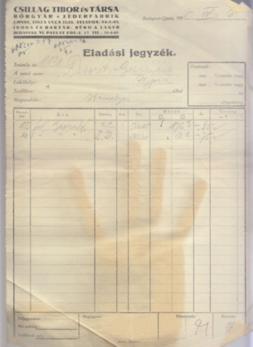 Sz�ll�t�-jegy, sz�ll�t� lev�l gy�jtem�ny (56 db magyar az 1934 -35-�s �vb�l)