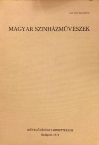 nincs adat - Magyar szinh�zm�v�szek