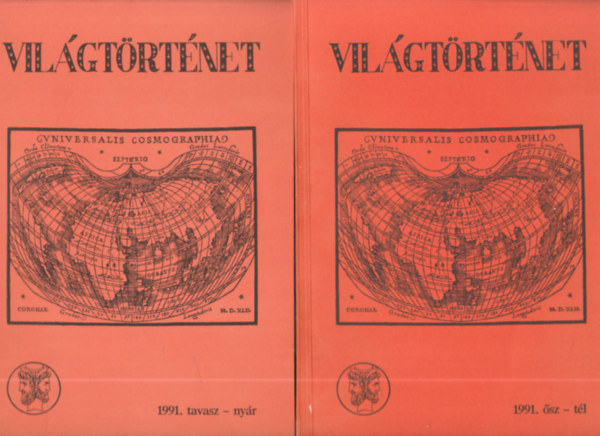 Incze Mikl�s (szerk.) - Vil�gt�rt�net 1991/tavasz-ny�r + �sz-t�l - teljes �vfolyam (2 k�tetben)
