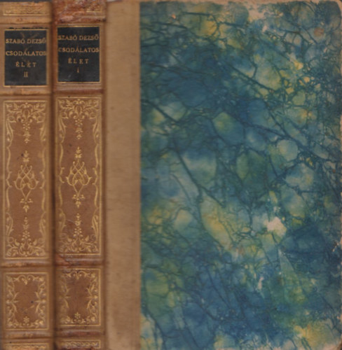 Szabó Dezső - Csodálatos élet I-II. - kiadói félbőr kötésben