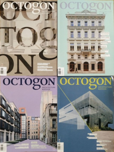 Martink Jzsef (fszerk.) - Octogon - Architecture & Design 164-165., 167-168. (2020/8., 2021/1., 3-4.) (4 szrvnyszm)