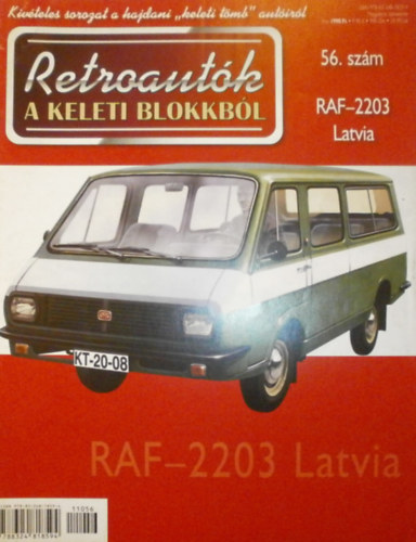 Joanna Dowgiatto-Tyszka (szerk.) - Retroaut�k a keleti blokkb�l 56. - RAF-2203 Latvia