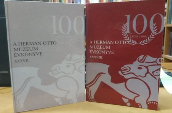 Veres László-Viga Gyula - A Herman Ottó Múzeum Évkönyve XXXVII. - XXXVIII. (2 kötet)
