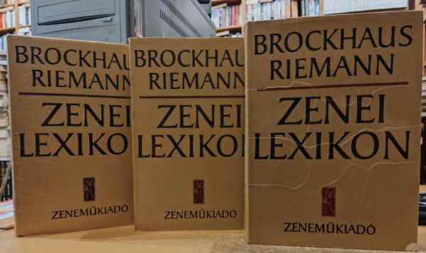 Brockhaus Riemann - Zenei lexikon I-III.