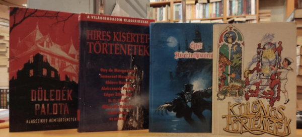 Rnaszegi Mikls, Blint Aladr, Balzs Bla, Bresi Csilla, Srkzy Bence - 4 db Klns trtnetek + jfl (Ksrtethistrik) + Hres ksrtettrtnetek + Dledk palota (Klasszikus rmtrtnetek)