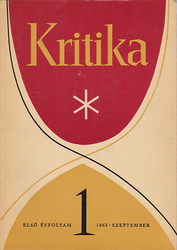 Kritika I. �vf. 1. sz�m (1963 szeptember)
