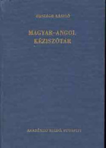 Orszgh Lszl - Angol-magyar + Magyar-angol kzisztr