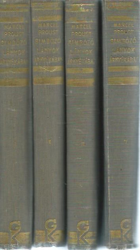 Marcel Proust - Bimbózó lányok árnyékában I.-IV.