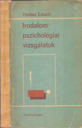 Dr. Halsz Lszl - Irodalompszicholgiai vizsglatok