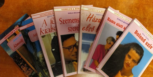 Eva Paul, Syndie Maison, Judith Kay, Sheila Bruckner, Betty Shelfield - 7 db Szerelem s romantika sorozat:2,6,14,22,25,37,49