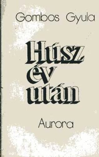 Gombos Gyula - Hsz v utn