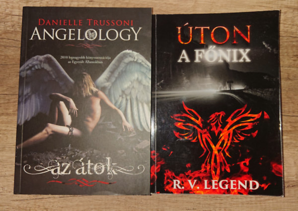 Danielle Trussoni, R. V. Legend - 2 misztikus könyv: Angeology - Az átok, Úton - A Főnix