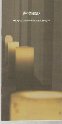 B�rt�nversek - a Kisfogh�z Eml�khely ki�ll�t�s�nak anyag�b�l