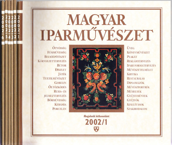 Antal Mariann (szerk.) - Magyar iparmvszet 2002/1-6. (teljes vfolyam)
