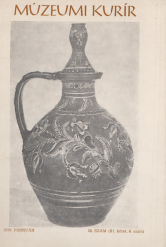 Dank Imre (szerk.) - Mzeumi Kurr 26. szm (III. ktet, 6. szm), 1978. februr