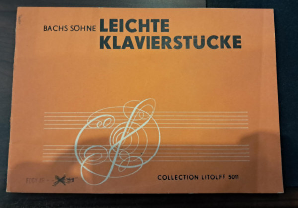 Bachs Shne Leichte Klavierstcke (kotta nmetl)