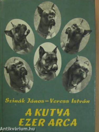 Szink Jnos . Veress Istvn - A kutya ezer arca (rt n a kutya nyelvn? / A farkasvrtl a kutyahsgig / A kutya vilga - a szagok vilga / Etolgiai alapfogalmak / Farkasviselkeds / rklds s viselkeds / Viselkedsi abnormalitsok)