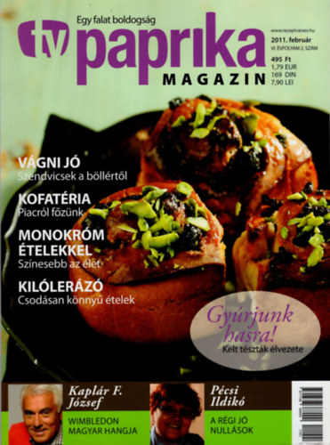 Zsigmond Gbor (szerk.) - Tv paprika magazin 2011. februr