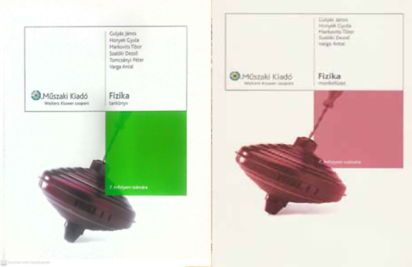 Honyek Gyula Gulys Jnos, Gulys-Honyek-Markovits-Szalki-Tomcsnyi-Varga - Fizika tanknyv 7. osztlyosoknak (MK-0702101 ) + Fizika 7. - Munkafzet  ( MK-0702201) ( 2 ktet )