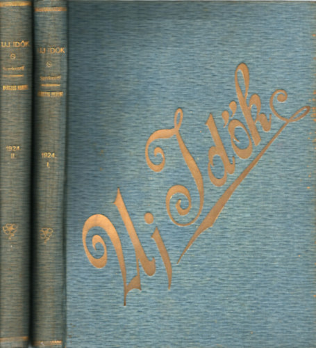 Herczeg Ferenc (szerk.) - Új idők 1924. I-II. kötet (teljes évfolyam)