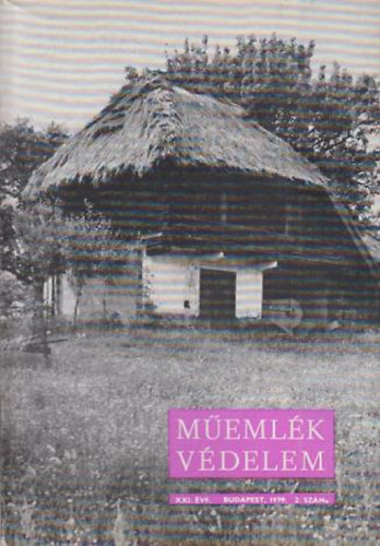 Dr. Ger Lszl (fszerkeszt) - Memlkvdelem 1977. 2 szm