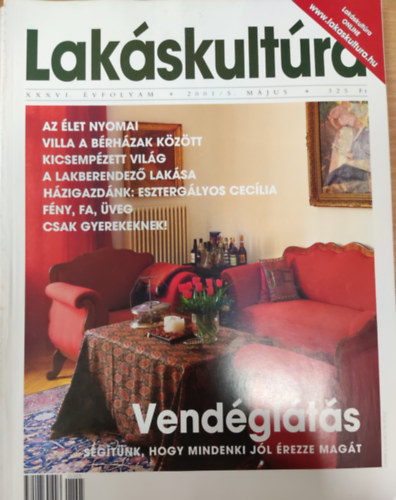 Lakskultra XXXVI. vfolyam 2001. mjus/5. szm