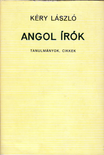 Kéry László - Angol írók