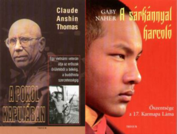 Claude Anshin Thomas, Gaby Naher - 2 knyv a buddhizmusrl: A pokol kapujban + A srknnyal harcol