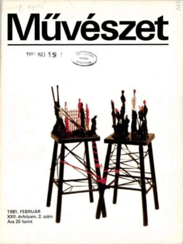 Rideg Gbor (fszerk.) - Mvszet 1981 Februr XXII: vfolyam 2. szm
