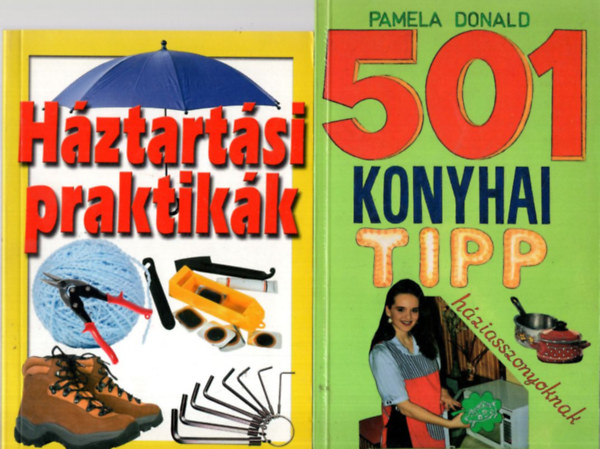 Cassandra Kent, Pamela Donald, Urr Gza - 4 db hztartsi  tancsad knyv: 1. Hztartsi praktikk, 501 konyhai tipp, Hziasszonyok kziknyve, Mindentud knyv a hztarts trkkjeirl