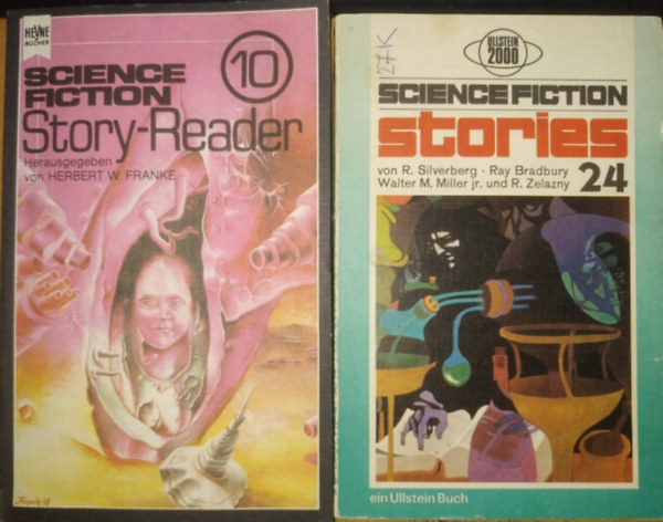 Herbert W. Franke, Wolfgang Jeschke, Ray Bradbury, Robert Silvenberg - Science Fiction Story-Reader 10 + Science Fiction stories 24 (2 ktet)