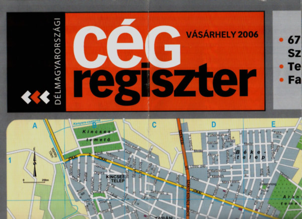 C�g regiszter V�s�rhely 2006.