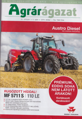 Dud�s Gabriella - 2 db Agr�r�gazat 2019 okt�ber + november