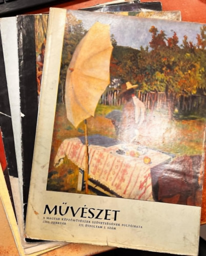 Aradi Nra (szerk.) - Mvszet. - A magyar kpzmvszek szvetsgnek folyirata - 1962, februr, mrcius, mjus, jnius, jlius, augusztus