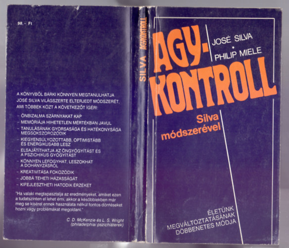 José Silva,Philip Miele - Agykontroll Silva módszerével - Életünk megváltoztatásának döbbenetes módja
