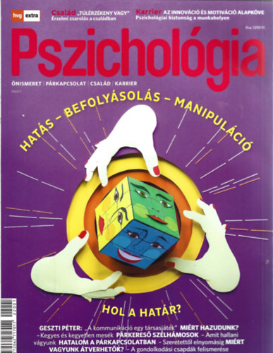HVG Extra Magazin - Pszichol�gia 2022/1 - Hat�s - befoly�s - manipul�ci�