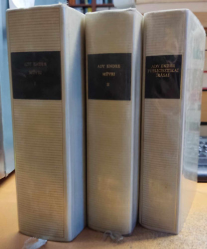 Ady Endre - 3 db Ady Endre művei I-II. + Ady Endre publicisztikai írásai