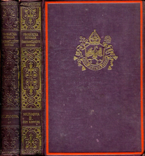 Proh�szka Ottok�r - Soliloquia I-II.