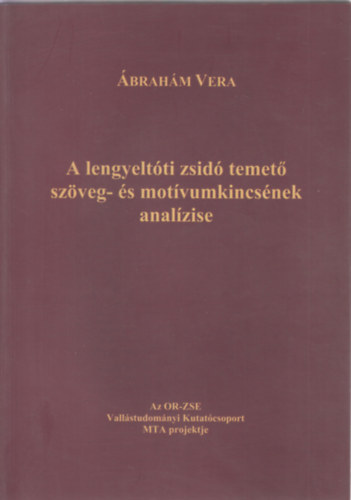 brahm Vera - A lengyeltti zsid temet szveg- s motvumkincsnek analzise