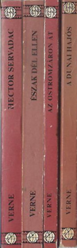 Verne Gyula - Jules Verne könycsomag (4 db)