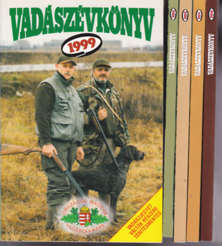 Dnes Istvn (szerk.) - 5 db Vadszvknyv egytt: 1999, 2010-2013