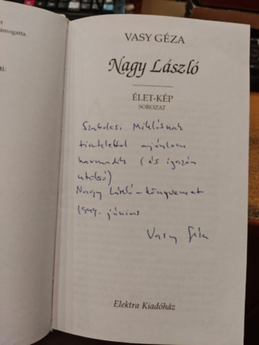 Vasy Géza - Nagy László (Élet-kép sorozat)