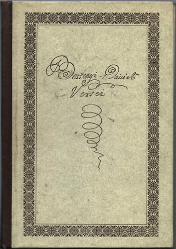 Berzsenyi Dániel - Berzsenyi Dániel versei (Merényi Oszkár tanulmányával)