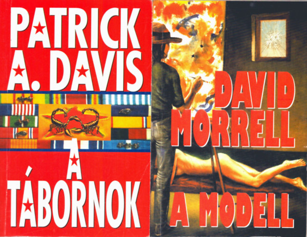 Patrick A. Davis, David Morell - 2 db Krimi: A tbornok + A modell